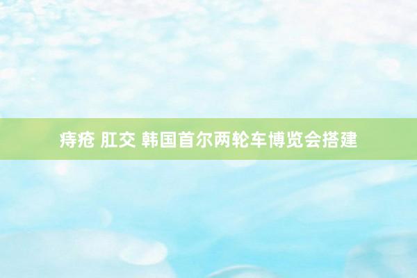 痔疮 肛交 韩国首尔两轮车博览会搭建