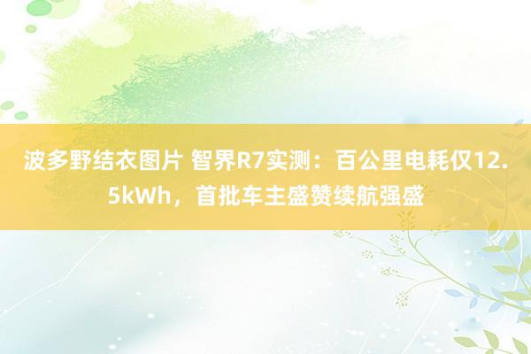 波多野结衣图片 智界R7实测：百公里电耗仅12.5kWh，首批车主盛赞续航强盛