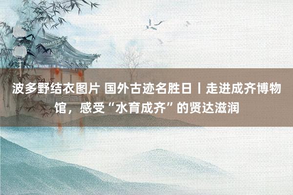 波多野结衣图片 国外古迹名胜日丨走进成齐博物馆，感受“水育成齐”的贤达滋润